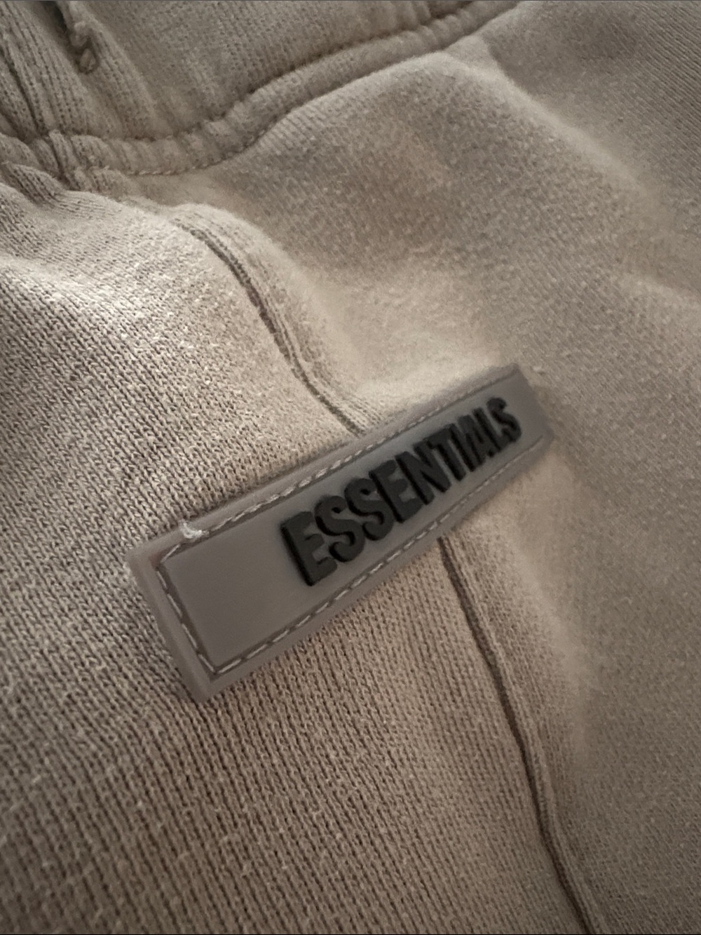 ESSENTIALS Men’s Taupe/Beige Jogger Sweatpants - Picture 3 of 6